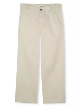 Lanvin Enfant прямые брюки, нейтральный