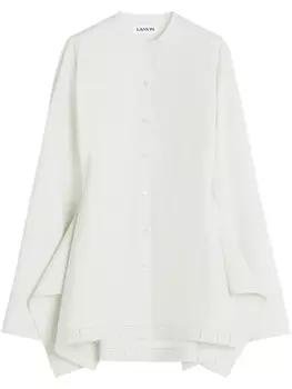 Lanvin хлопковая блузка, белый