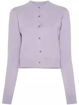 Lanvin кардиган с длинными рукавами, фиолетовый