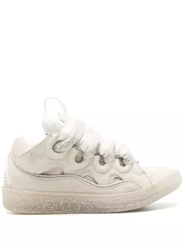 Lanvin кроссовки Curb, нейтральный цвет