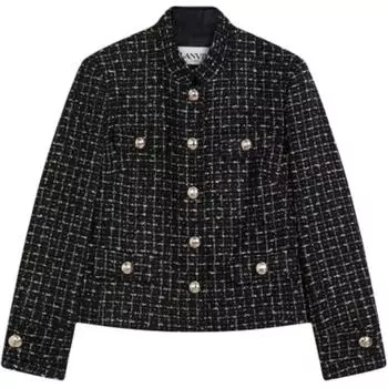 Lanvin Куртка женская, черная