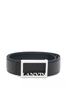 Lanvin Lanvin Фирменный кожаный ремень, черный