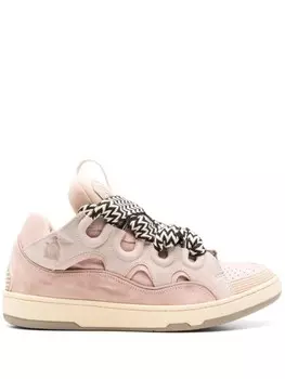 Lanvin массивные кроссовки Curb, розовый
