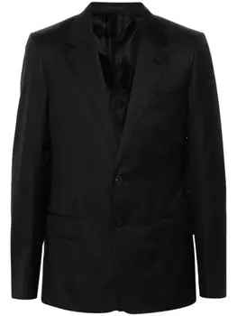 Lanvin однобортный блейзер, серый