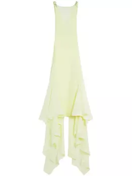 Lanvin платье макси, желтый