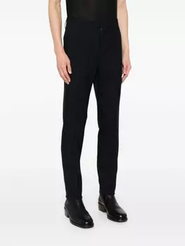 Lanvin прямые брюки строгого кроя, синий