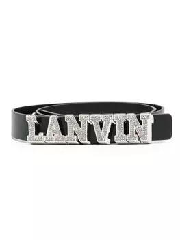 Lanvin ремень с логотипом из коллаборации с Future, черный