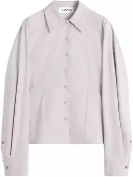 Lanvin рубашка на пуговицах, серый