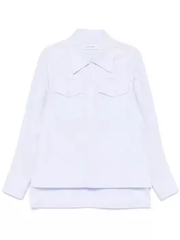 Lanvin рубашка на пуговицах, синий