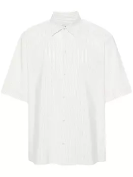 Lanvin рубашка в тонкую полоску, белый