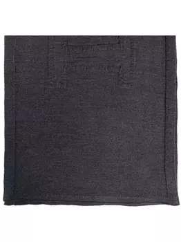 Lanvin шарф с логотипом, серый