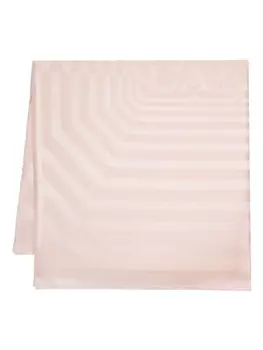 Lanvin шарф в полоску с жаккардовым логотипом, розовый