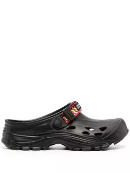 Lanvin слиперы Mok Curb из коллаборации с Suicoke, черный