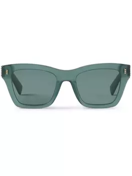 Lanvin солнцезащитные очки в квадратной оправе, синий