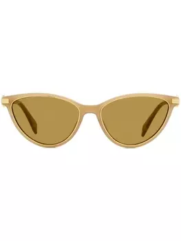 Lanvin солнцезащитные очки в оправе 'кошачий глаз', золотистый