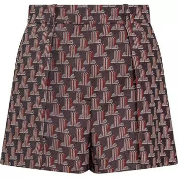 Lanvin SS22 Повседневные шорты женские ярко-красные