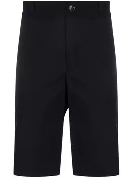 Lanvin tailored knee-length shorts, синий