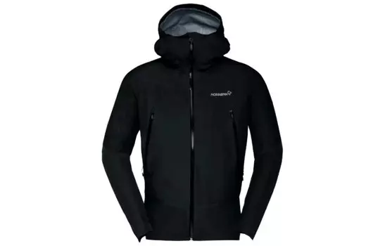 Laorentou X Ветровка мужская Norrona, цвет Light blue / navy / Hawaiian surf / indigo night