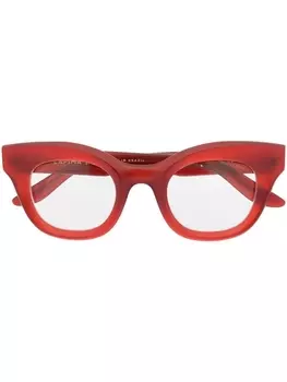 Lapima очки трапециевидной формы, красный
