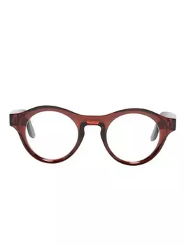 Lapima очки в овальной оправе из коллаборации с Collection Luca, красный