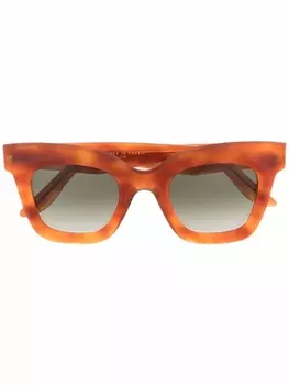 Lapima солнцезащитные очки Lisa в квадратной оправе, коричневый