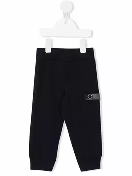 Lapin House джоггеры с накладным карманом, синий