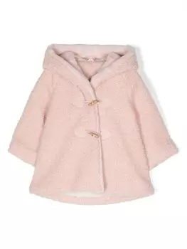 Lapin House куртка из шерпы с капюшоном, розовый