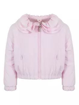 Lapin House куртка с оборками, розовый