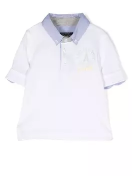 Lapin House рубашка поло, белый