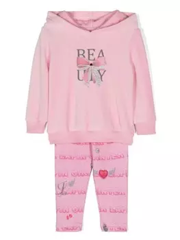 Lapin House спортивный костюм с логотипом, розовый