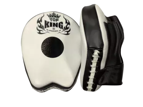 Лапы для бокса Top King Focus Utimate, белый / черный