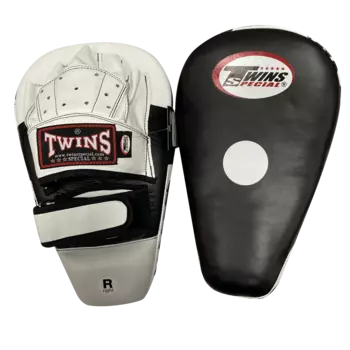 Лапы тренировочные Twins Special Focus PML21, черный / белый