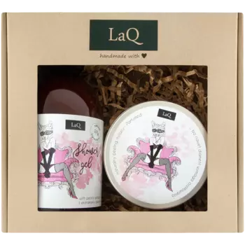 LaQ Kocica набор: гель для душа, 500 мл + скраб для тела, 200 мл