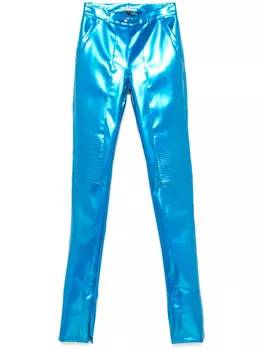 LaQuan Smith брюки Moto, синий