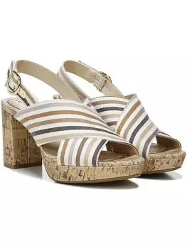 Lara женские сандалии на платформе с мягкой стелькой из парусины LifeStride