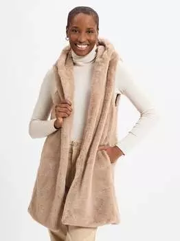 Лара жилет Marie Lund, бежевый