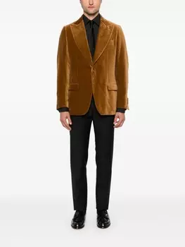 Lardini блейзер Attitude, коричневый