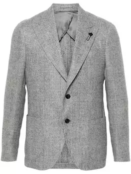 Lardini блейзер «Принц Уэльский», серый
