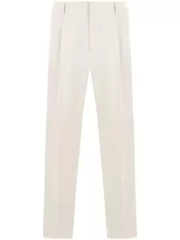 Lardini брюки из твила, белый