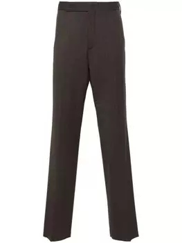 Lardini брюки с отутюженными стрелками, коричневый
