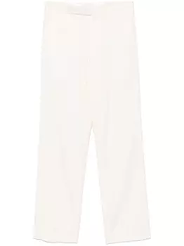 Lardini брюки строгого кроя, белый