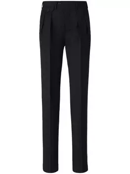Lardini брюки строгого кроя, черный