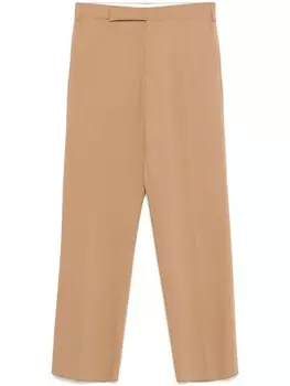 Lardini брюки строгого кроя, коричневый