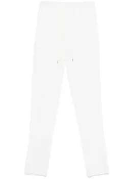 Lardini брюки в полоску, белый