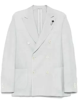 Lardini двубортный пиджак, синий