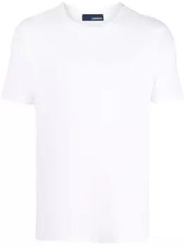 Lardini футболка с короткими рукавами и круглым вырезом, белый