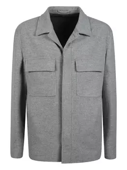Lardini куртка-рубашка Ivansel, серый
