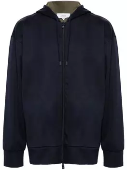 Lardini куртка с капюшоном, синий