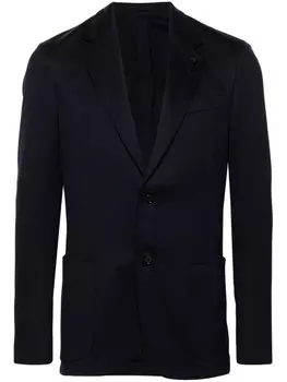 Lardini однобортный блейзер, синий