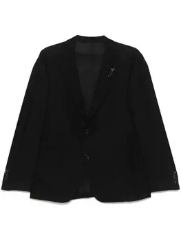 Lardini однобортный пиджак, черный
